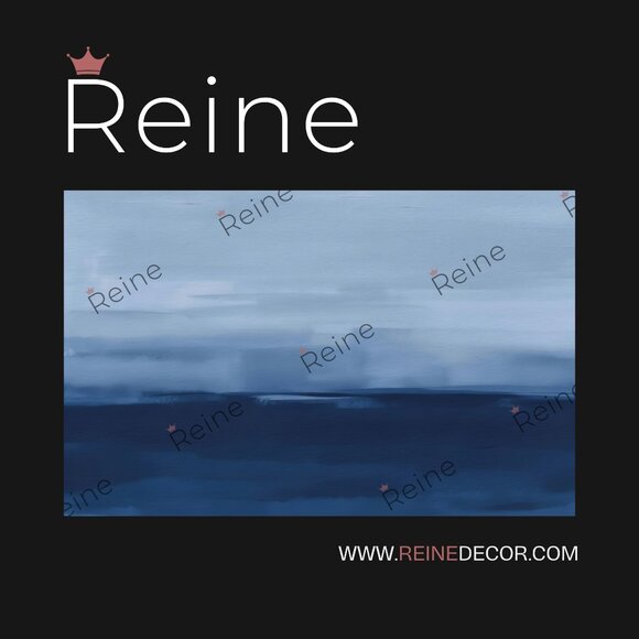 Blue Abstract Painting Wallpaper - Picture 5 of 9